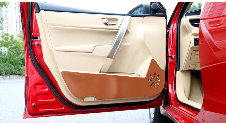 Lsrtw2017 для Toyota Corolla E210 автомобильный Внутренний дверной коврик анти-удар декоративные внутренние аксессуары
