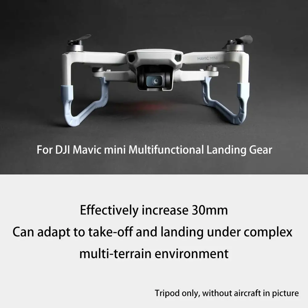 1 компл. Шасси наборы безопасности Высота удлинитель для DJI Mavic мини Дрон аксессуар