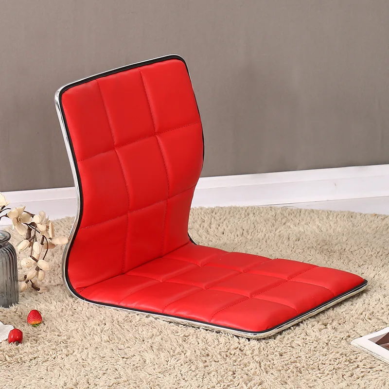 Спальное кресло для кровати, спинка японского татами и стул для комнаты, стул, диван, стул для татами, пол, ПУ, водонепроницаемый - Цвет: D