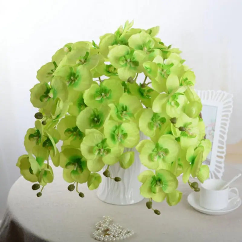 Модные DIY Искусственные моли орхидеи Свадебные и домашние украшения