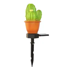 Светодиодный светильник на солнечной батарее, имитирующий растение в горшках, светильник s Route, ландшафтный светильник для газона, украшение сада, ночной Светильник для дома, двора, парка, лампа