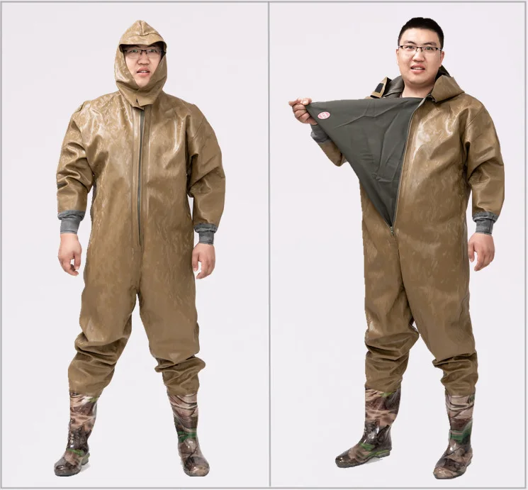 1mm Men Women Wader Suits Waterproof Outdoor Overalls fly Fishing