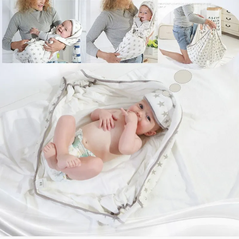 Спальный комплект для младенца накидка для автомобильного сиденья Детская обертка лист хлопок портативное одеяло для новорожденного пеленка спальный мешок