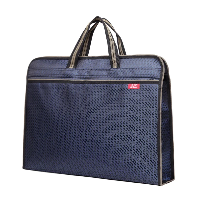

Love Dan Manufacturers Stereo Bag Hand File Bag Men Waterproof File Holder Customizable Logo Oxford Cloth Briefcase