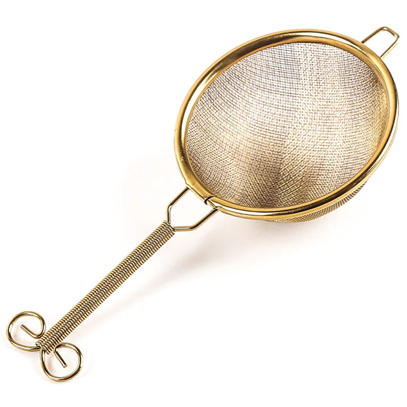 New Stainless Steel Conical Cocktail Sieve Great For Removing Bit From Juice Julep Strainer Cocktail Strainer Bar Strainers