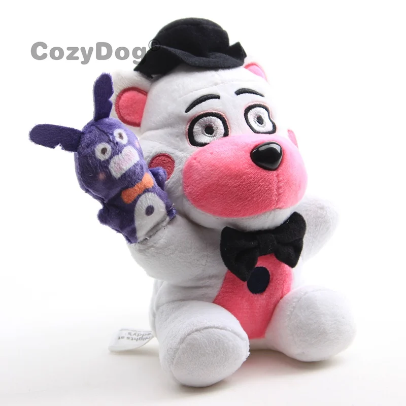 18 см Новое поступление пять ночей у Фредди 4 FNAF плюшевые игрушки милая белая лиса плюшевые игрушки кукла Peluche для детей женские подарки