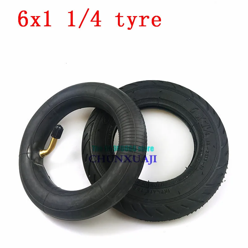 6x1 1/4 wheel tyre 6 Inch Pneumatic Tire Motorcycle Scooter Inflation Wheel tire Inner Tube Electric Scooter E-bike 150MM 6x1.25