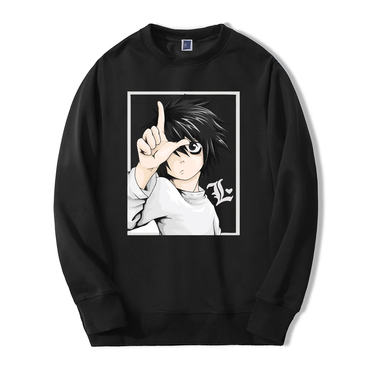 Japanese Anime Death Note Yagami Light 2019 New Arrival Spring Winter Men Sweatshirt Hoodies Fleece High Quality Loose Tracksuit