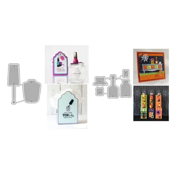 

New 2020 Metal Cutting Dies and Scrapbooking For Paper Making Nail Polish Embossing Frame Card Craft No Stamps