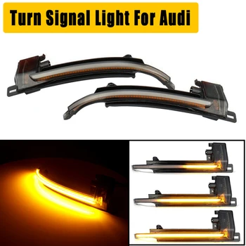 

2 pieces Dynamic Blinker Mirror Light for Audi A4 A5 B8 A3 8P Q3 A6 C6 4F S6 LED Turn Signal Side Indicator Blinker SQ3 A8 D3 8K