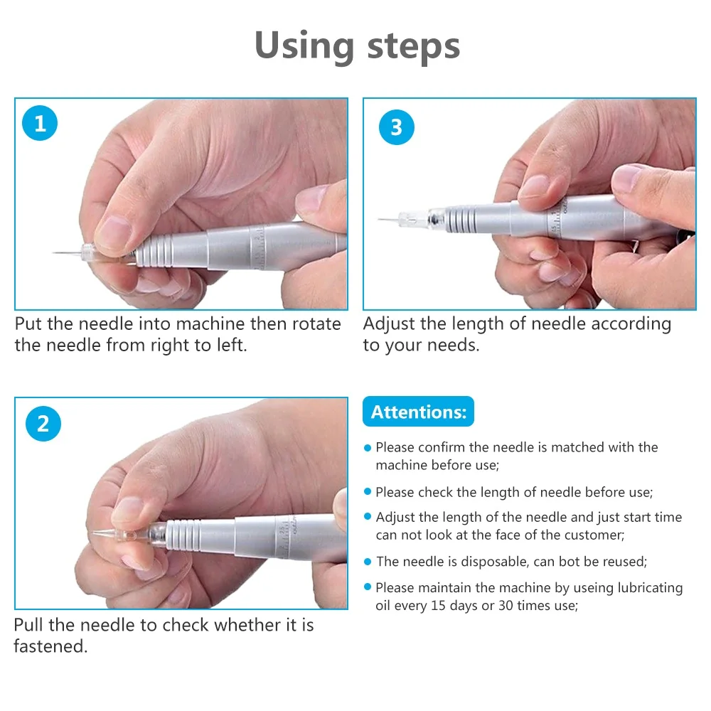  Professional Eyebrow Tattoo Machine Permanent Makeup Machine Henna Tattoo 3D Microblading Pen Tatto