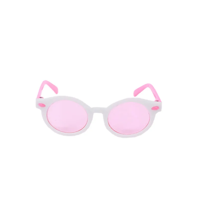 Doll Clothes Glasses 10 Colors Doll Accessories Fit 18 Inch American Doll Gift&43Cm Born Doll Baby For Our Generation Girl's Toy 14