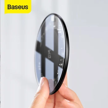 

Baseus 15W Qi Wireless Charger For iPhone XS XR XS Max X 8 Transparent Glass Wireless Charging Pad For Samsung Galaxy S10 S9 S8
