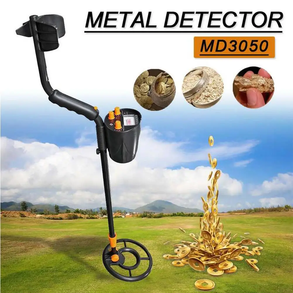 

MD-3050 Handheld Metal Detector High-Accuracy Gold Finder Treasure Hunter Detector With LCD Display For Children