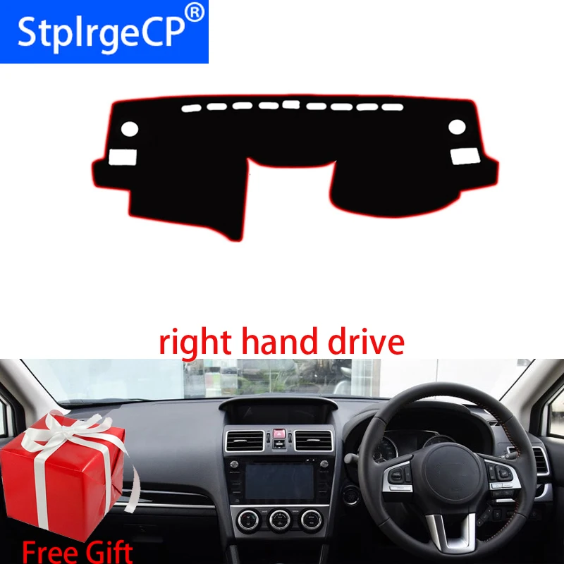 Car Dashboard Cover Mat for SUBARU XV 2011 2012 2013 2017 Right Hand