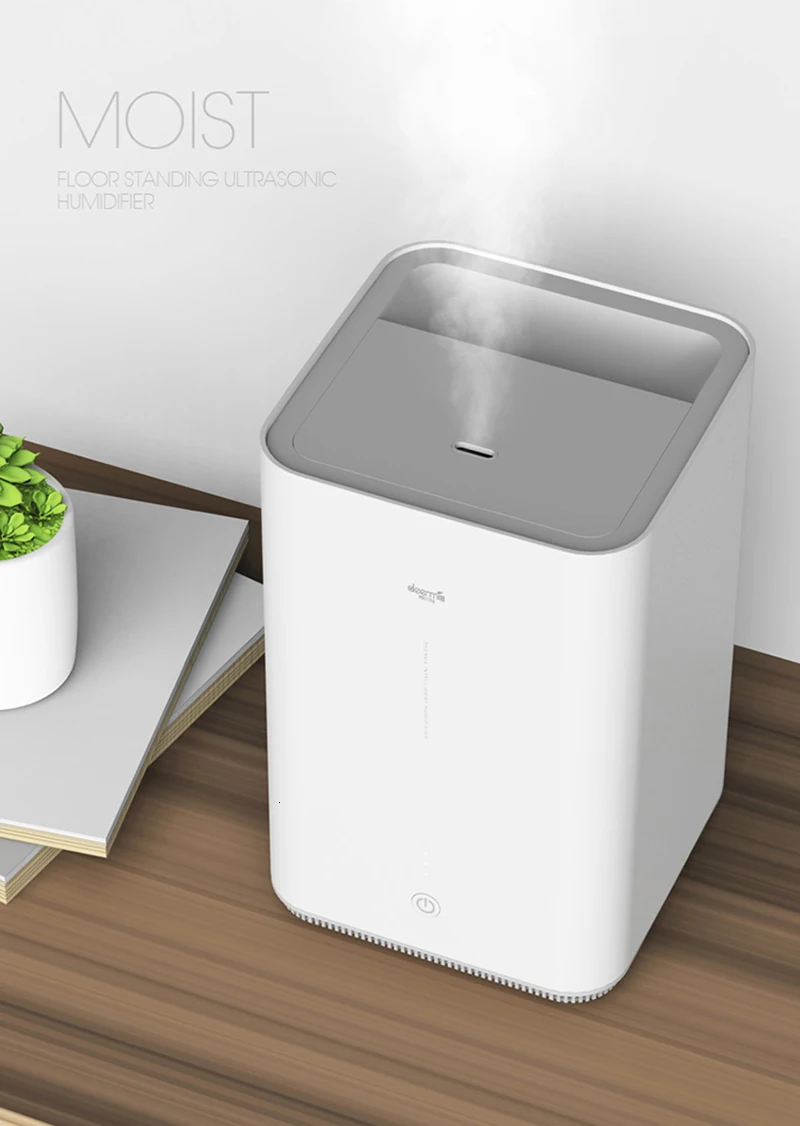 Xiaomi Deerma 4L увлажнитель воздуха светодиодный бытовой диффузор регулируемый объем тумана серия распылитель противотуманная машина