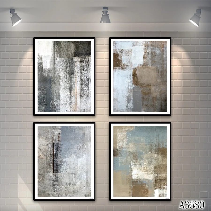 

Abstract Oil Painting Print on Canvas 4pcsAbstract Canvas Art Printing Canvas Painting Wall Art Picture for Home Decor