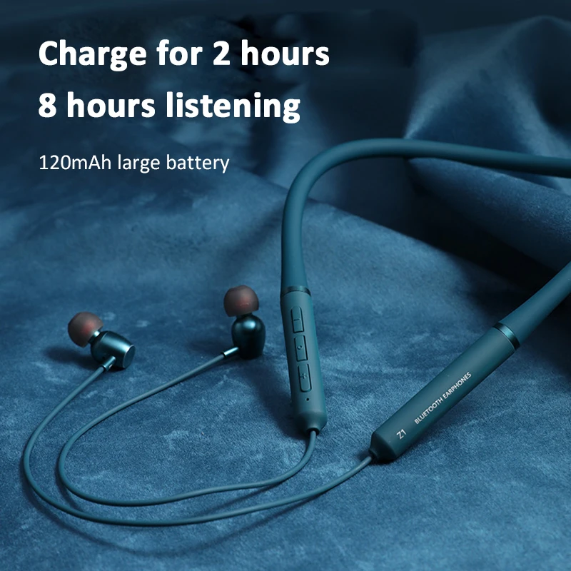 

Z1 Bluetooth Wireless Headphones Sports Headset Built-in Mic Lightweight Earbuds Stereo Earphone for Huawei Xiaomi