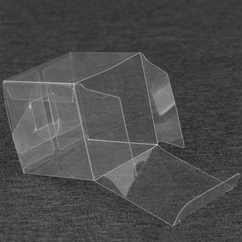 

Clear Candy Gift Box, Transparent Boxes for Candy Party Favors (4 Inch, 30 Pack)