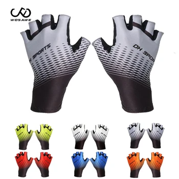 

DH-Sports Cycling Gloves Half Finger Mens Women's Summer Sports Shockproof Bike Gloves GEL MTB Bicycle Gloves Guantes Ciclismo