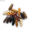 10pcs Oval Shape Wooden Toggle Buttons Sewing Craft DIY Accessory Compatible Clothing Coat Cloak Jacket Blazer ► Photo 2/4