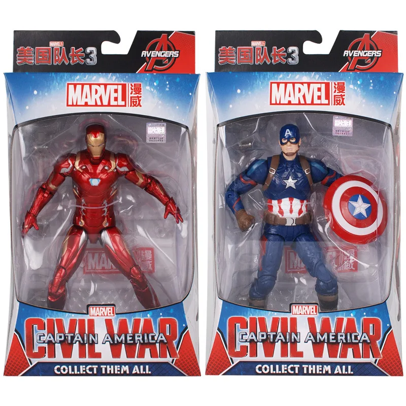18 см Marvel Мстители эндгейм танос Человек паук Халк Бастер Железный человек