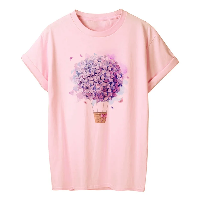 Yellow T Shirt Women 2020 New Summer Short Sleeve Floral Flower Fashion Lady Top Tshirt Ladies Womens Graphic Female Tee T-Shirt