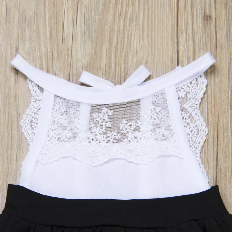 Стильный кружевной комбинезон для девочек на весну и лето, AliExpress INS,, детские шаровары K7
