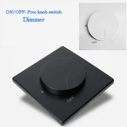 LED Dimmer Dimmable Lamp Switch AC 220V For 1-50W LED Bulb Ceiling Light Wall Dimmer 2 Way Switch Lights Adjustable Rotary
