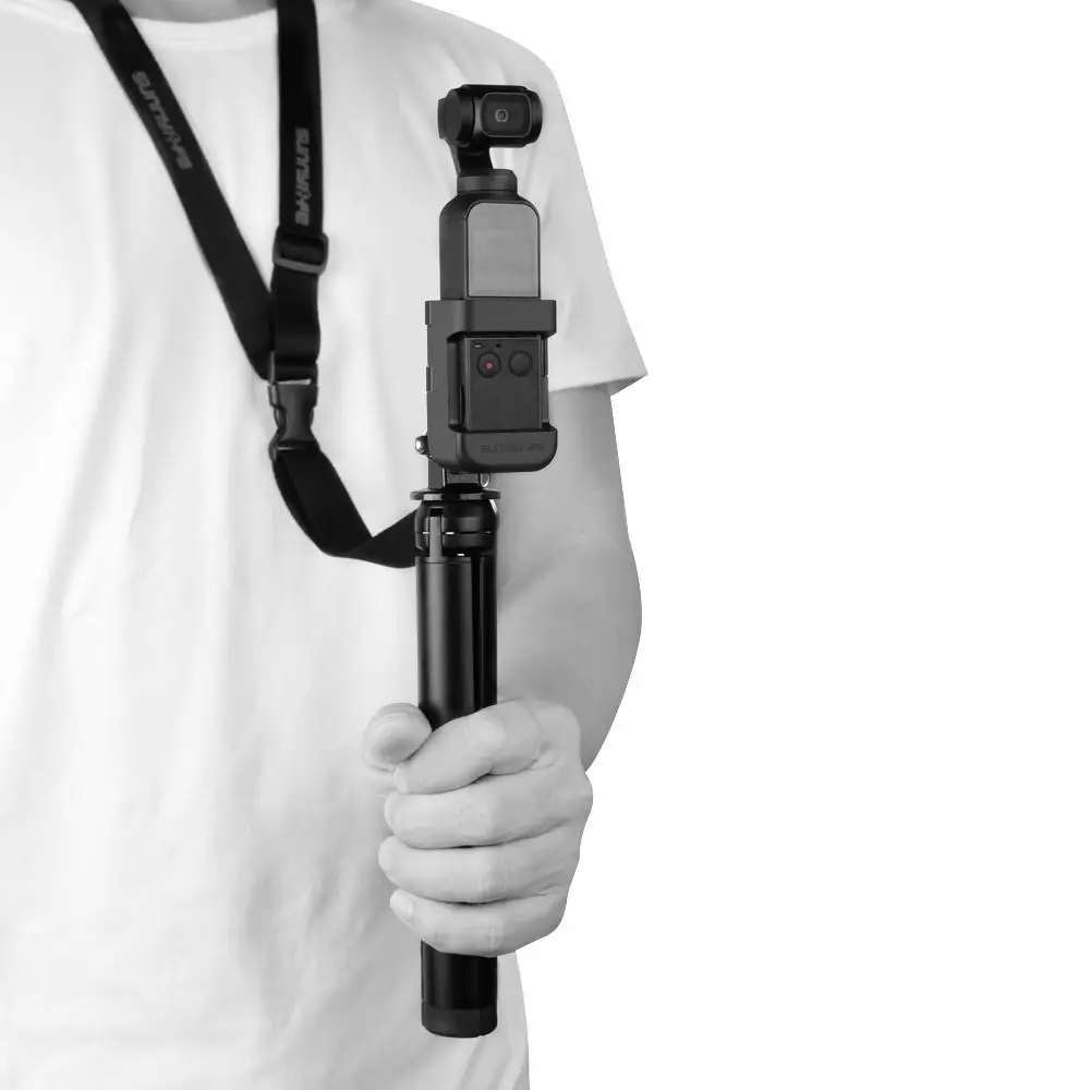Sunnylife адаптер с пряжкой для DJI OSMO Карманный ремешок 1/4 штатив Gopro адаптер