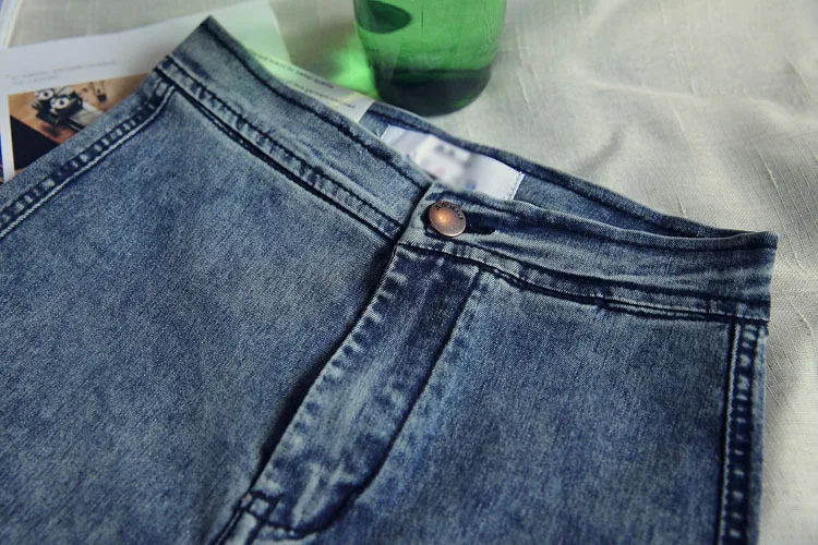 Джинсы aajeans в европейском и американском стиле, обтягивающие, эластичные, с высокой талией, женские ковбойские леггинсы, женские