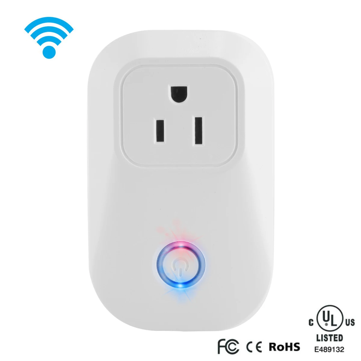 

Plug Adapter Smart Home Wifi Timer Remote Socket Switch Smart Life APP Auto Control - US/EU/ Plug