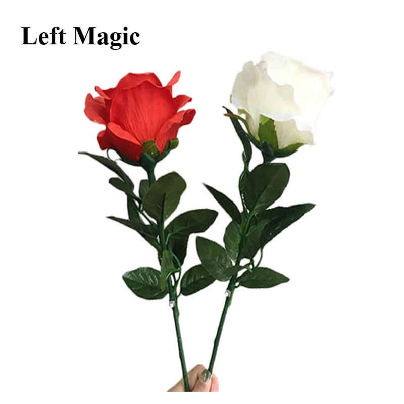 Super Light Rose ( Rechargeable , 2 Colors)- Stage Magic / Magic Trick Gimmick Props Comedy Magic Accessories Fun Mentalism forced selection magic notes book magic tricks comedy props illusion mentalism street funny toys gimmick fantastic