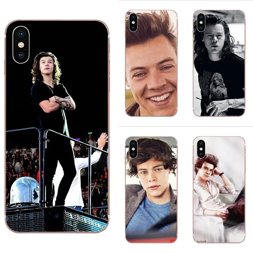 For Xiaomi Redmi Mi 4 7A 9T K20 CC9 CC9e Note 7 9 Y3 SE Pro Prime Go Play Luxury Harry Edward Styles One Direction 1d Crystal | Мобильные
