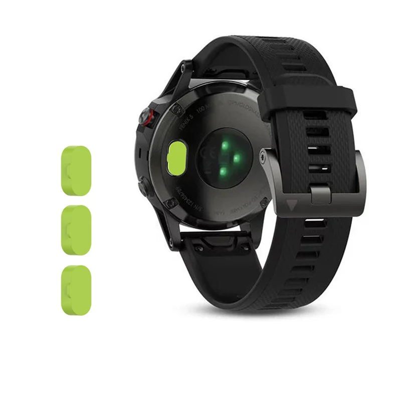 lime-3pcs Пылезащитная Крышка для Garmin Vivomove 3 3S Vivoactive 4 4S Venu Fenix5 Смарт-часы Пылезащитная заглушка для сенсорного заглушка защита от пыли - Цвет: lime-3pcs