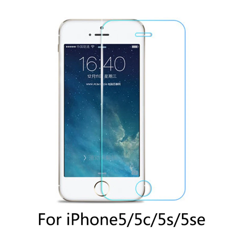For iPhone 5 5s Защитное закаленное стекло для iPhone 6, 7, 5 s, se, 6, 6s, 8 Plus, XS Max, XR, стекло для iPhone 7, 8 X, Защитное стекло для экрана на iPhone 8, 7, 6s - Цвет: For iPhone 5 5s