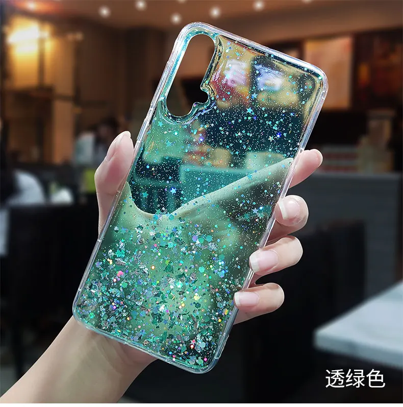 Чехол для huawei Nova 5 Nova 5i pro, антидетонационный глянцевый чехол для huawei honor 9x p30 pro, ТПУ, задняя крышка, романтический милый чехол