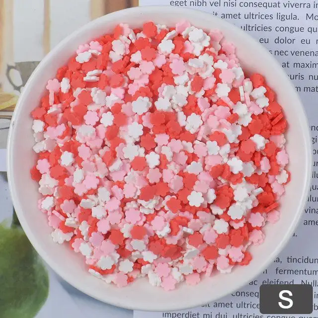 1KG Addition Sprinkles For Slime Charms Filler for Fluffy Mud Toys Slime Supplies Accessories Clay DIY Clay Kit Beads Wholesale - Цвет: S