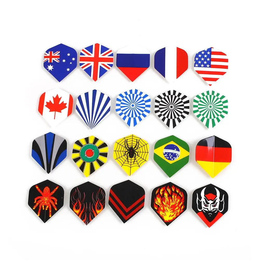 

60Pcs Different Pattern Dart Nice Flights Set for Professional Darts Wing Tail
