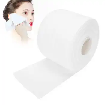 

18m Disposable Face Towel Cotton Face Cleansing Tissue Skin Care Makeup Remover Roll Paper Tissue Wipes Cotton Pads