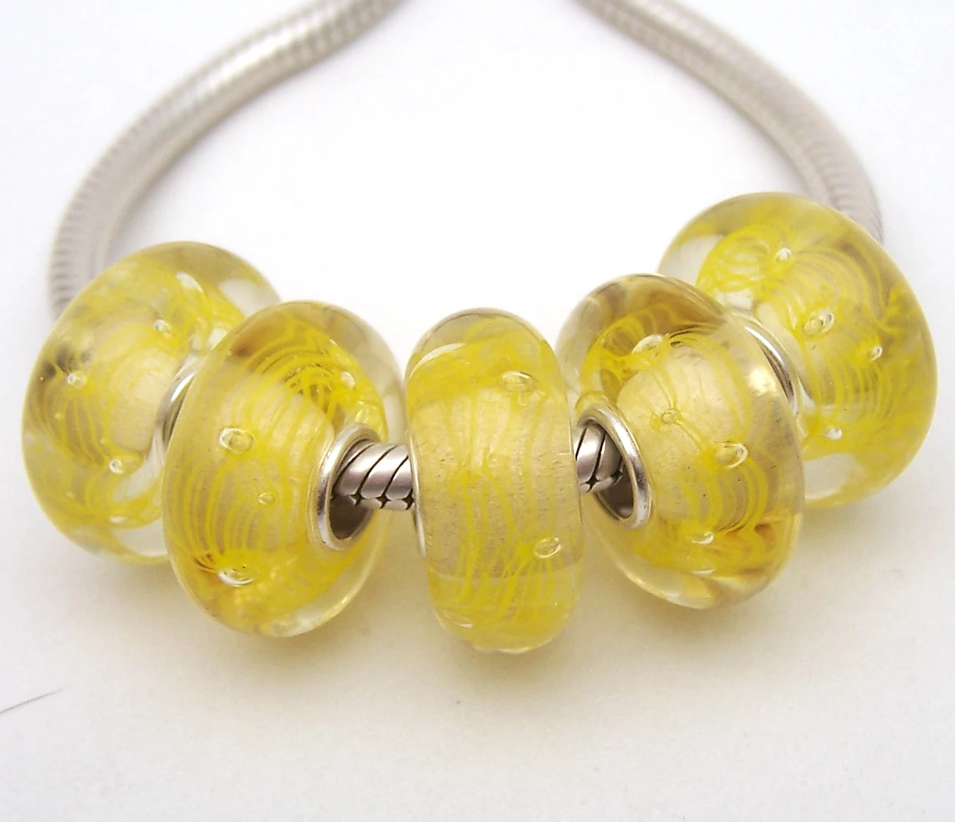 JGWGT 1866 5X 100% Authenticity S925 Sterling Silver Beads Murano Glass beads Fit European Charms Bracelet diy jewelry Lampwork | Украшения