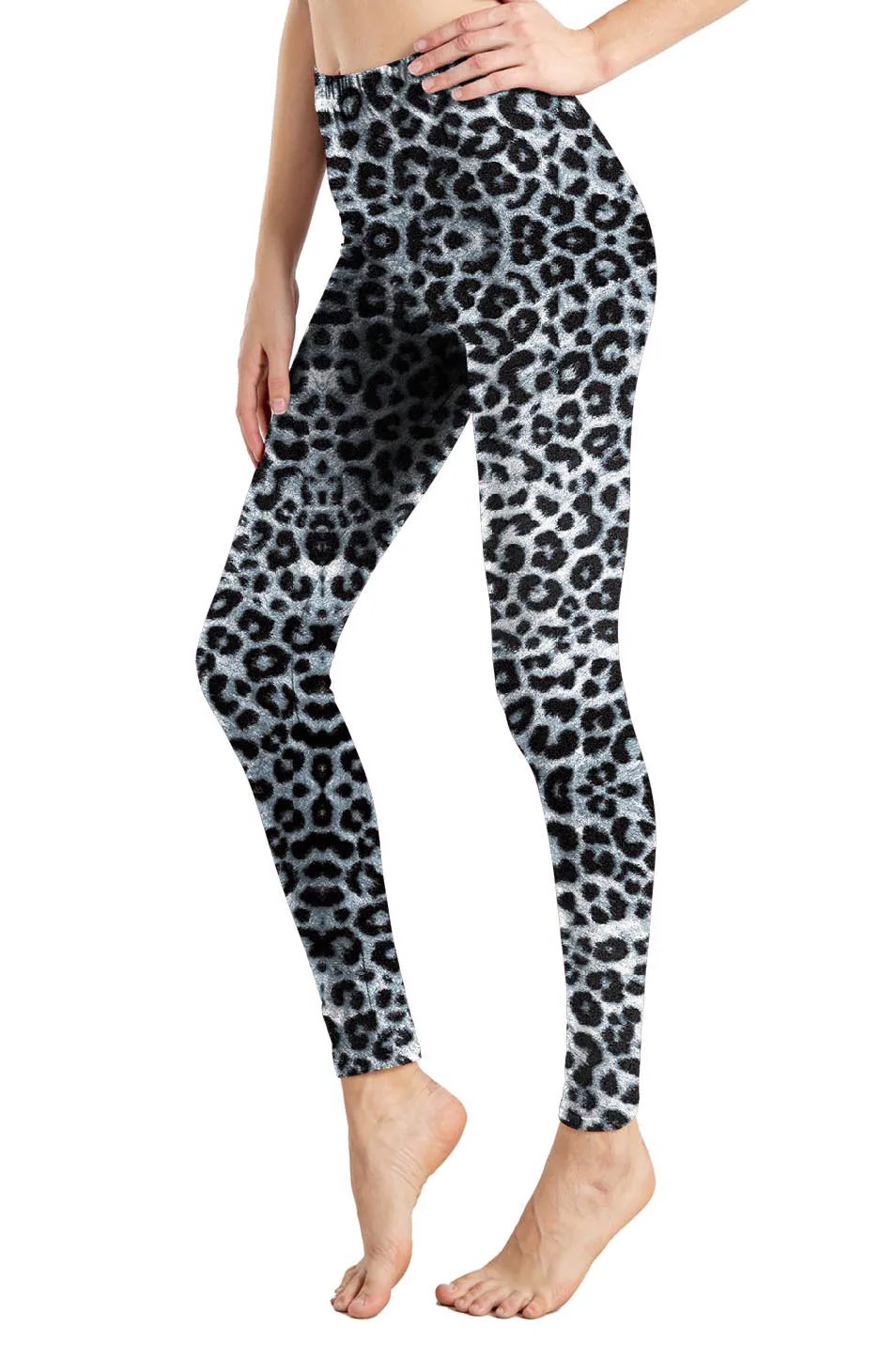 honeycomb leggings INITIALDREAM Fashion Leopard Printed Leggings Women Soft Elasticity Leggins Femme Ankle-Length Plus Size Legging Mujer leggings