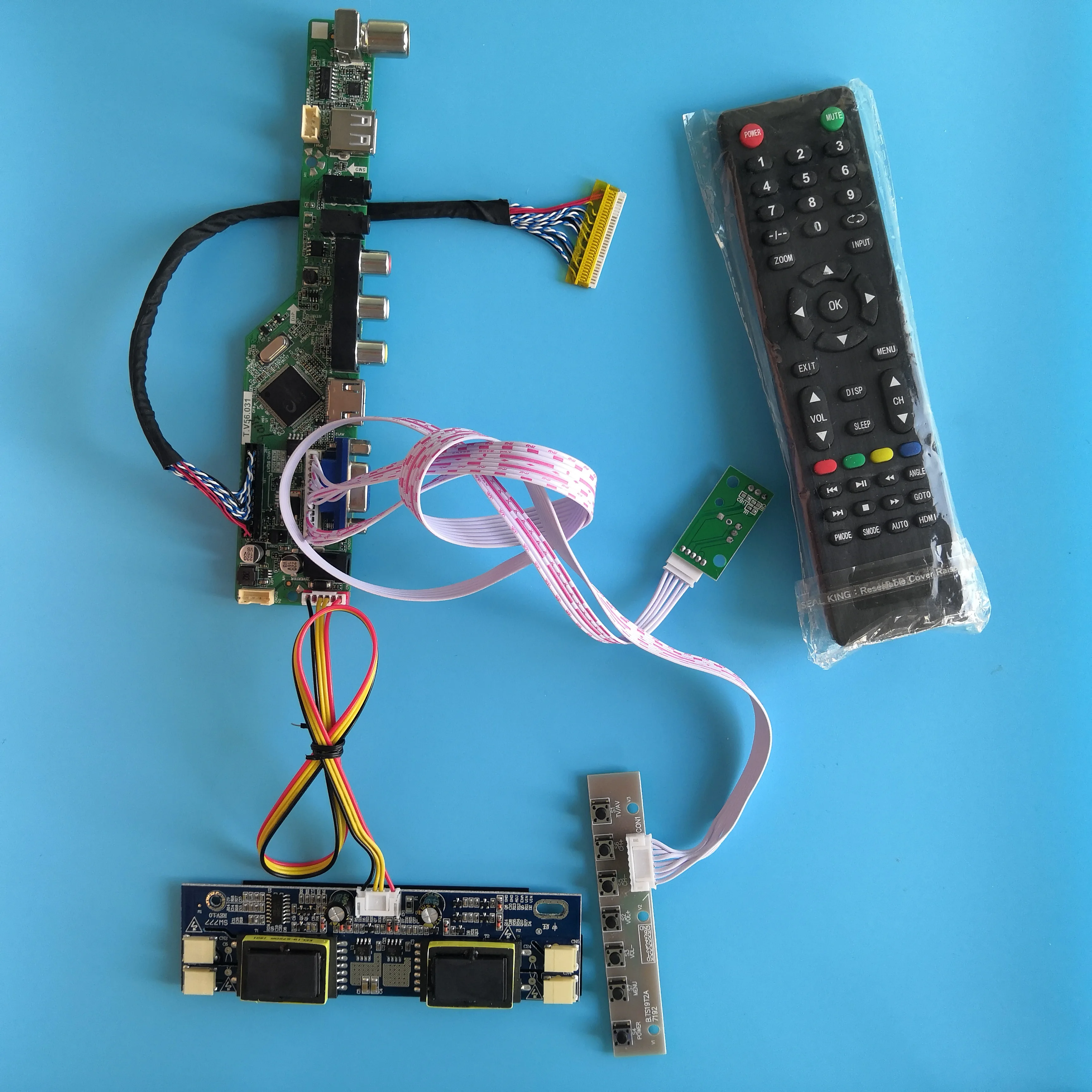 

Для LM190E08-TLL2 4 лампы комплект ЖК-Интерфейс USB 1280X1024 19 "цифровой сигнал AV ТВ Карта разрешение плата контроллера 30pin