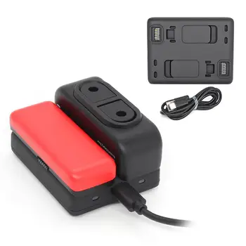 

2020 Dual Battery Base Charger Fast Charge Hub For Insta360 ONE R Battery Base /Boosted Battery Base Charging Accessories