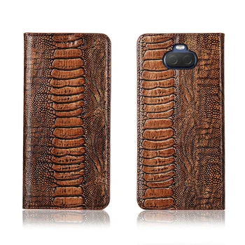 

Genuine real leahther ostrich foot pattern phone bag for Sony Xperia Z3 Compact/Sony Xperia Z3 flip case card slot holder capa