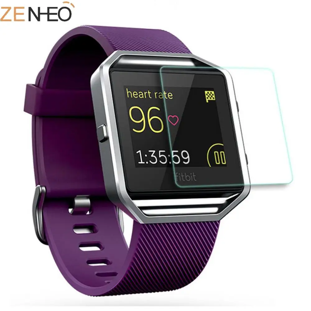 

1pc Premium Tempered Glass HD Screen Watch protective film for fitbit Blaze 9H 2.5D Anti-shatter Tempered Watch protective film