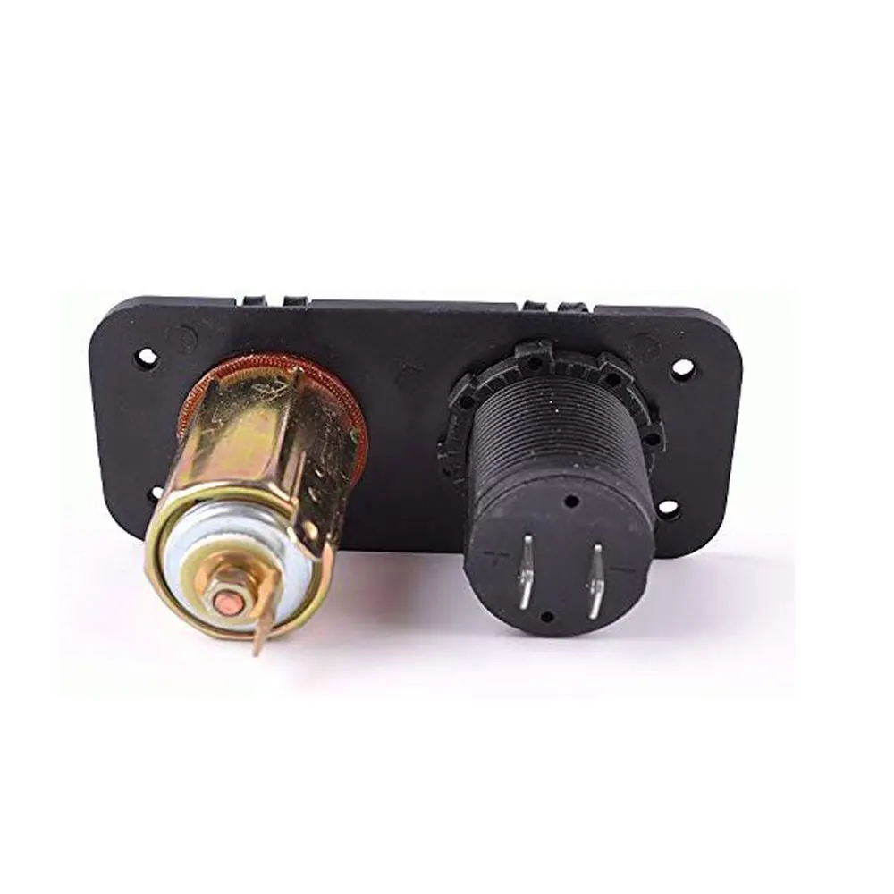 IZTOSS 12-24v двойной USB порт питания зарядное устройство прикуриватель розетка для мотоцикла автомобиля RV лодки