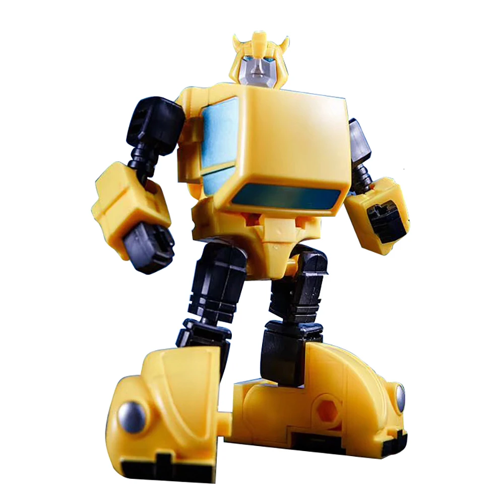 

KBB MCS-02NA Transformation Action Figure Toy Throttlebot Goldbug Big Bee Movie Model Mini KO MP21G NA Deformation Car Robot