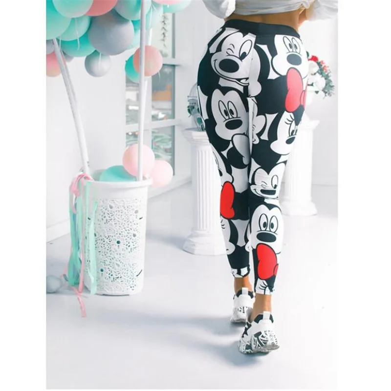best leggings for women Fashion Mickey Women Leggings Women Sport Pants for Ladies Mickey Pants Women Gym Leggings Female Casual Pants Cartoon Disney carhartt leggings