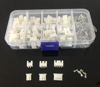 

2.54mm XH2.54 2p 3p 4p 5 pin Connector plug + straight needle + terminal socket Header wire Adaptor Kits
